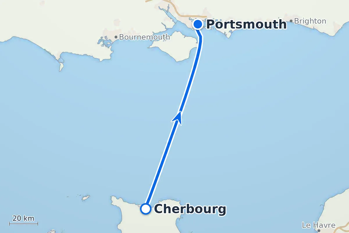 Cherbourg - Portsmouth