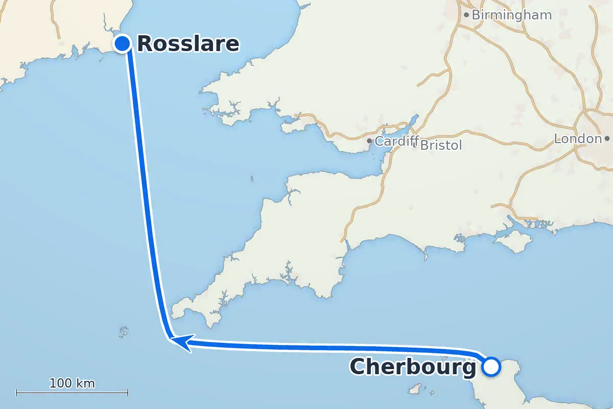Cherbourg - Rosslare
